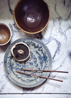 HKliving Set of 2 Kyoto Ceramics Plates