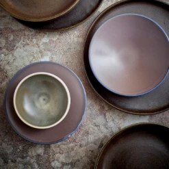 HKliving Home Chef Bowl Rustic Green Grey