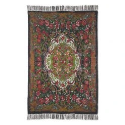 HKliving Printed rose kelim rug (120x180)