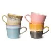 HKliving Set of 4 Cappuccino Mugs