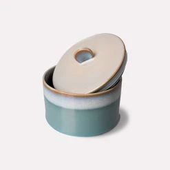 HKliving Ceramic 70's Cookie Jar Dusk