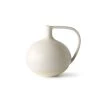 HKliving Ceramic Jar M White Speckled