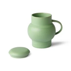 HKliving Ceramic Bubble Tea Mug L Mint Green