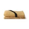 HKliving Ochre and Black Woven Throw 2 HKliving Ochre and Black Woven Throw