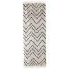HKliving Black / Offwhite Cotton Zigzag Carpet Runner 2 HKliving Black / Offwhite Cotton Zigzag Carpet Runner
