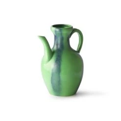 HKliving Ceramic Jug Blue/Green 3 HKliving Ceramic Jug Blue/Green