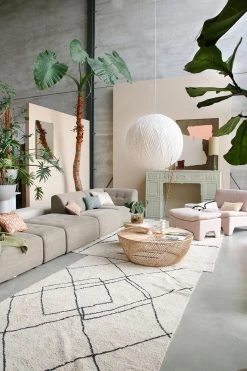 HKliving Fruit Bowl on Base Matt Skin