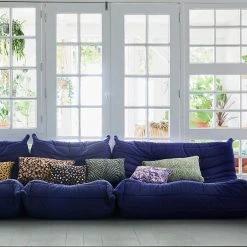 HKliving Doris Vintage Jacquard Weave Cushion Zigzag (30x40) 5 HKliving Doris Vintage Jacquard Weave Cushion Zigzag (30x40)