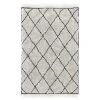 HKliving Cotton Woven Diamond Rug