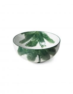 HKliving Green Palms Bowl