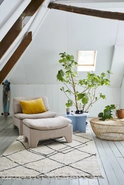 HKliving Velvet Cushion Gold