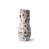 HKliving Lava White Ceramic Retro Vase