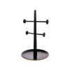 HKliving Black Wood and Metal Jewelry Rack 2 HKliving Black Wood and Metal Jewelry Rack