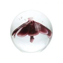 HKliving Glass Flower Ball S