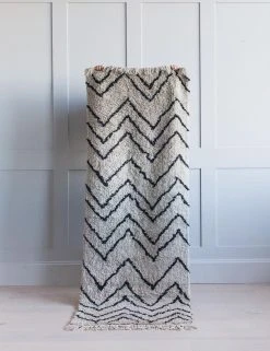HKliving Cotton Zigzag Runner 75x220