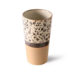HKliving 70s Ceramics Handleless Latte Mug - Tropical