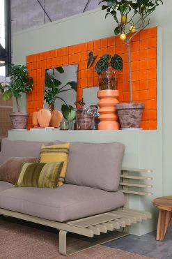 HKliving Terra Stoneware Side Table