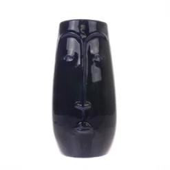 HKliving Face Vase Azul