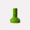 HKliving The Emeralds Small Green Ceramic Candle Holder