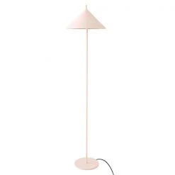 HKliving Metal Triangle Floor Lamp Matt Nude