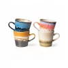 HKliving Set de mugs 70's pégase