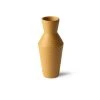 HKliving Ceramic Flower Vase Ochre 2 HKliving Ceramic Flower Vase Ochre