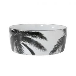 HKliving Porcelain bowl palms
