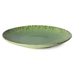 HKliving 70s Ceramics Kiwi Dinner Plate - Set of 2