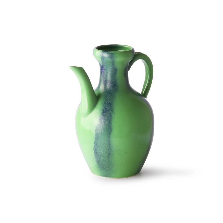 HKliving Green and Blue Ceramic Jug HKliving Green and Blue Ceramic Jug