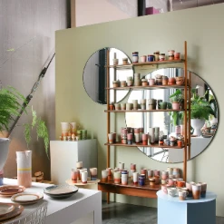 HKliving 70s Ceramics Handleless Latte Mug - Tropical