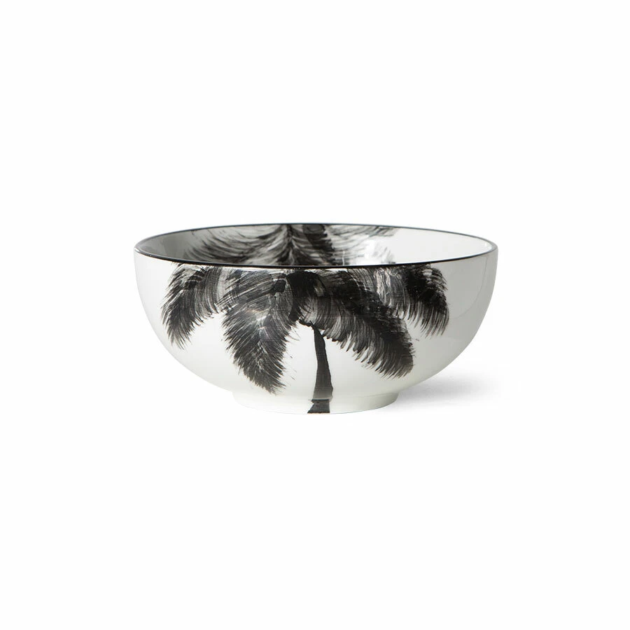 HKliving Palms Porcelain Bowl HKliving Palms Porcelain Bowl