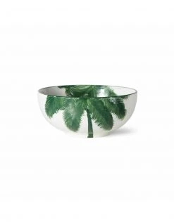 HKliving Green Palms Bowl