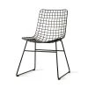 HKliving Black Wire Dining Chair