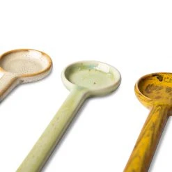 HKliving 70S CERAMICS: SPOONS M, SCORPIUS (SET OF 4)