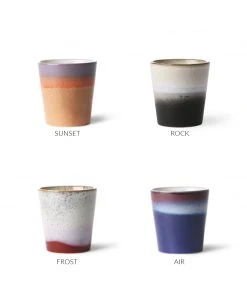 HKliving Ceramic 70 S Mix Match Mugs