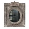 HKliving Resin Mirror Antique Look