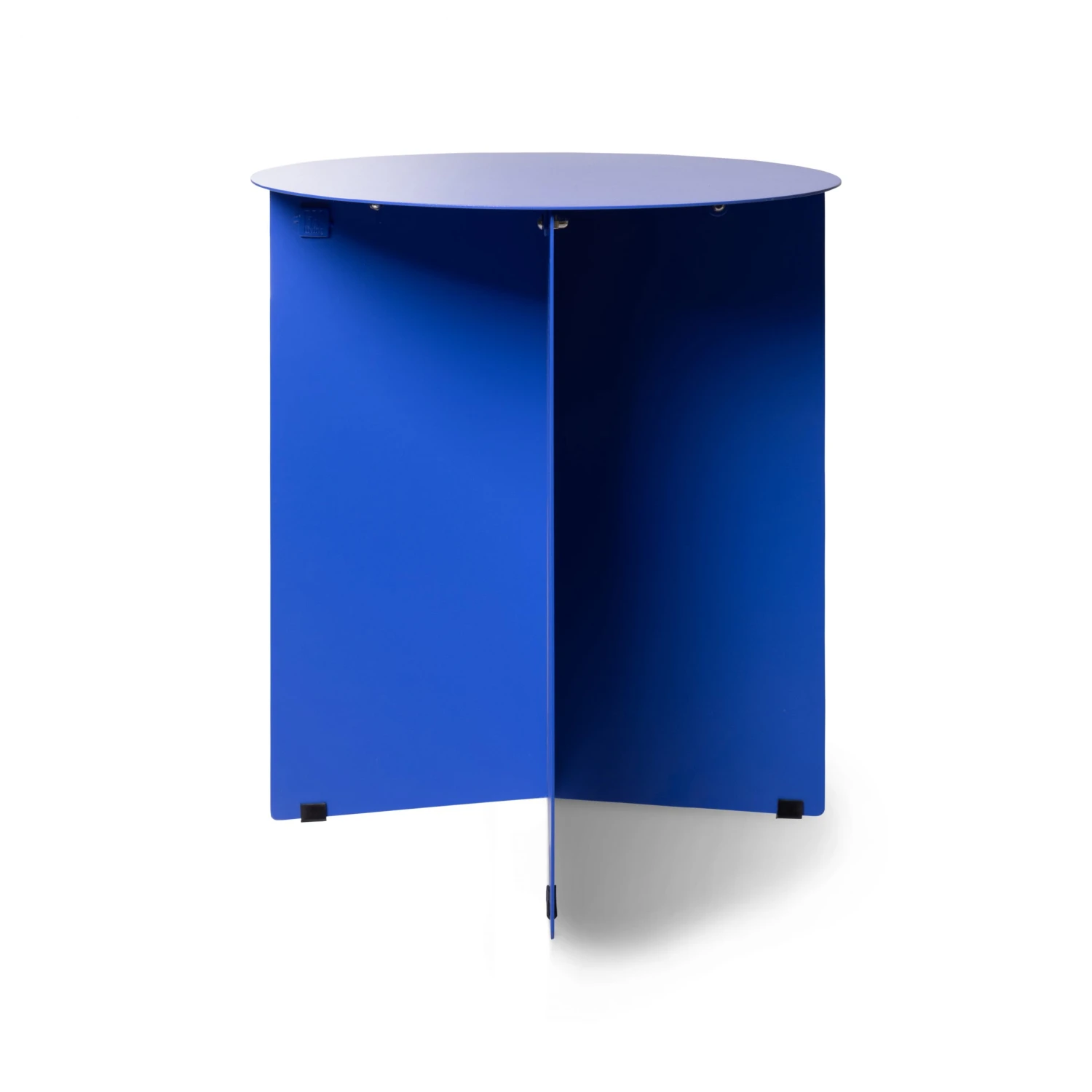 HKliving Cobalt Metal Side Table HKliving Cobalt Metal Side Table