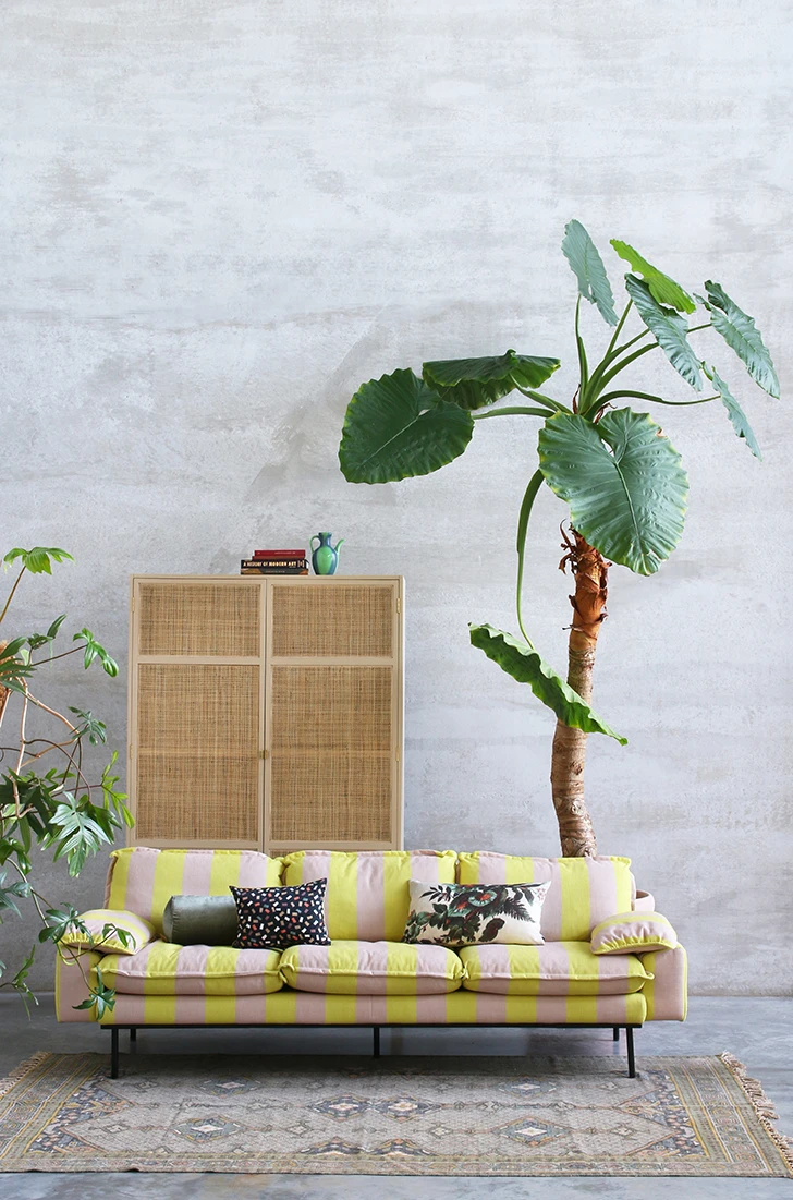 HKliving Printed Cushion Kyoto 35x60cm HKliving Printed Cushion Kyoto 35x60cm