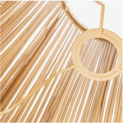 HKliving CYLINDER BAMBOO LAMP SHADE Ø22CM