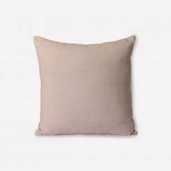 HKliving Striped Velvet Cushion Beige/Dusty Pink (45x45) 4 HKliving Striped Velvet Cushion Beige/Dusty Pink (45x45)