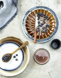 HKliving Set of 2 Kyoto Ceramics Plates