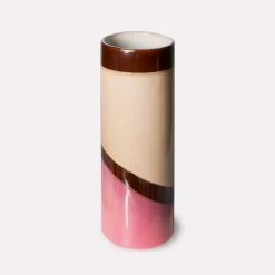 HKliving Ceramic 70's Vase Dunes L