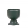 HKliving Set of 2 Mugs on A Base - Matt Green 1 HKliving Set of 2 Mugs on A Base - Matt Green