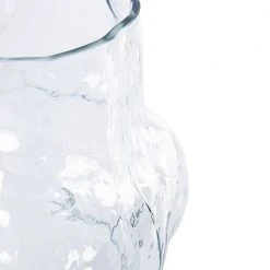 HKliving Cloud Vase Clear Glass High