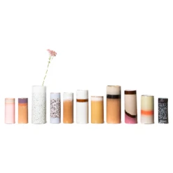 HKliving 70s Ceramics Vase Large - Snow