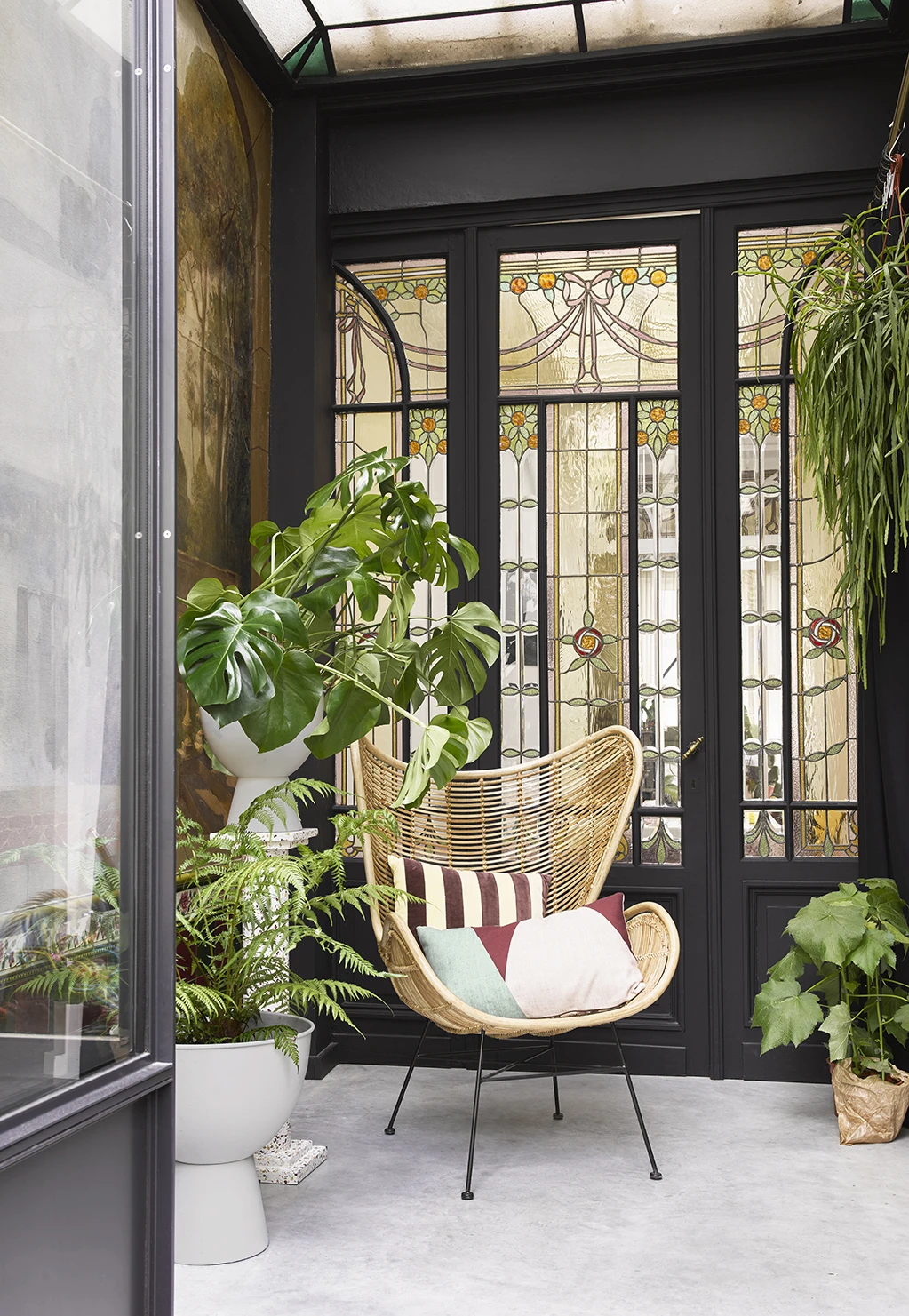 HKliving Printed Cushion Kyoto 35x60cm HKliving Printed Cushion Kyoto 35x60cm