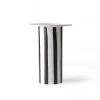 HKliving Ceramic Vase Black/White Striped
