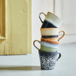 HKliving 70s Ceramics Americano Mug - Peat 5 HKliving 70s Ceramics Americano Mug - Peat