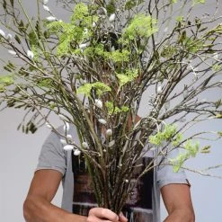 HKliving Artificial Blueberry Branch Set 3 Units