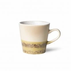 HKliving 70s Ceramics: Americano Mug, Metallic